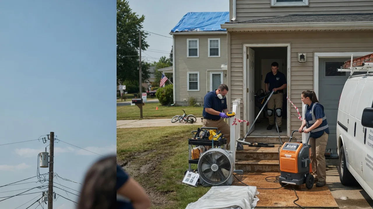Water Damage Repair in Evanston, IN near me